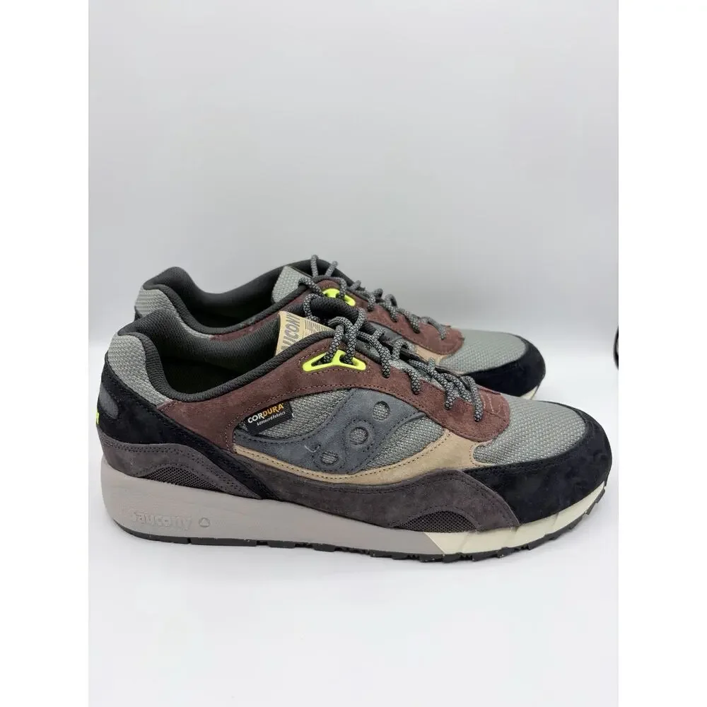 Saucony Shadow 6000 Cordura Brown Agave Grey Men's Sneakers S70839-2 RARE Sz 12